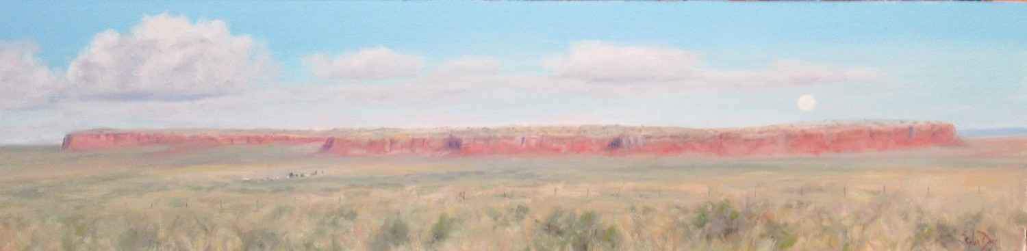Stephen Day-Moon Over Red Mesa-Sorrel Sky Gallery-Painting