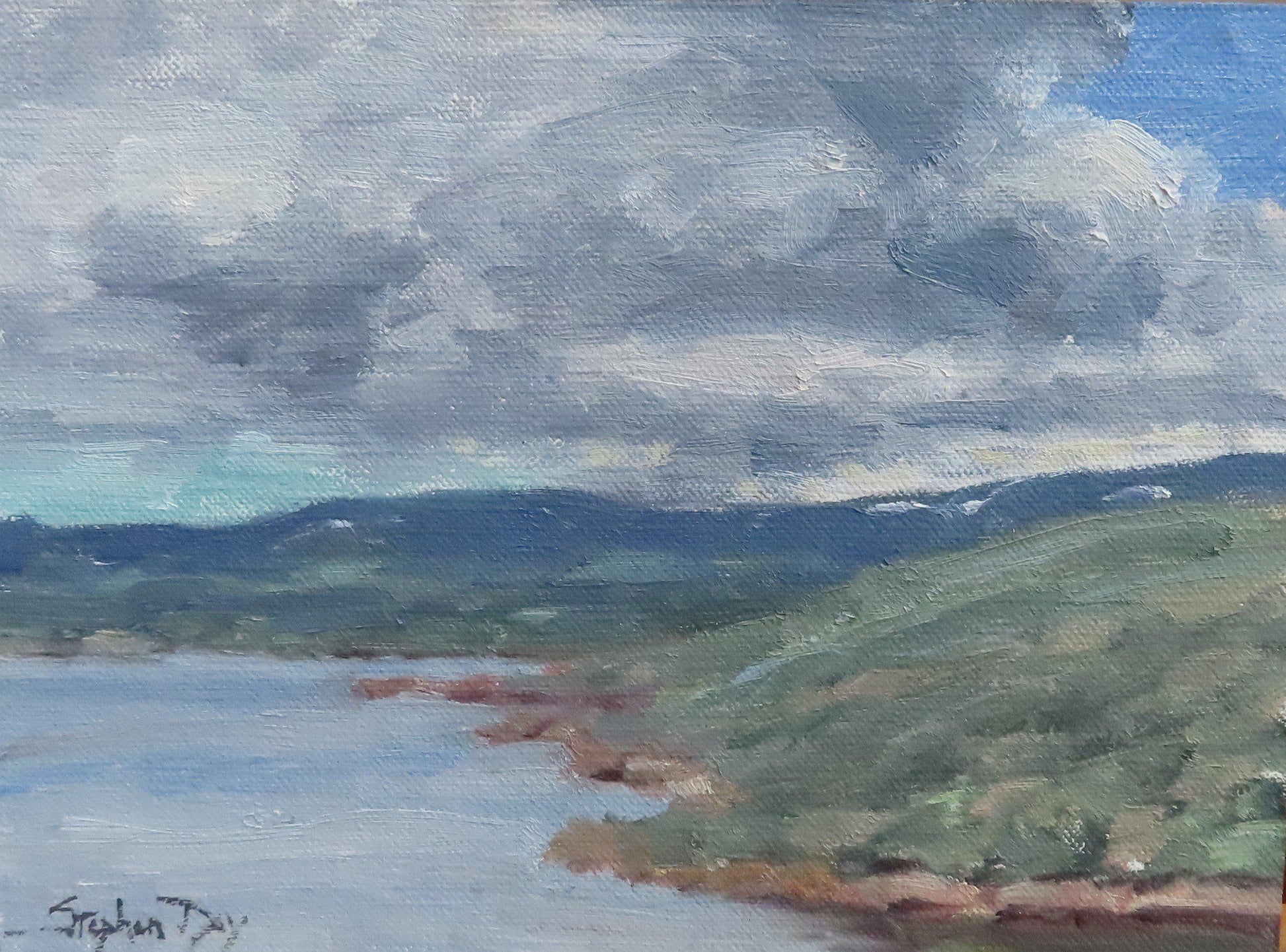 Spring Clouds – Mountain Lake-Painting-Stephen Day-Sorrel Sky Gallery