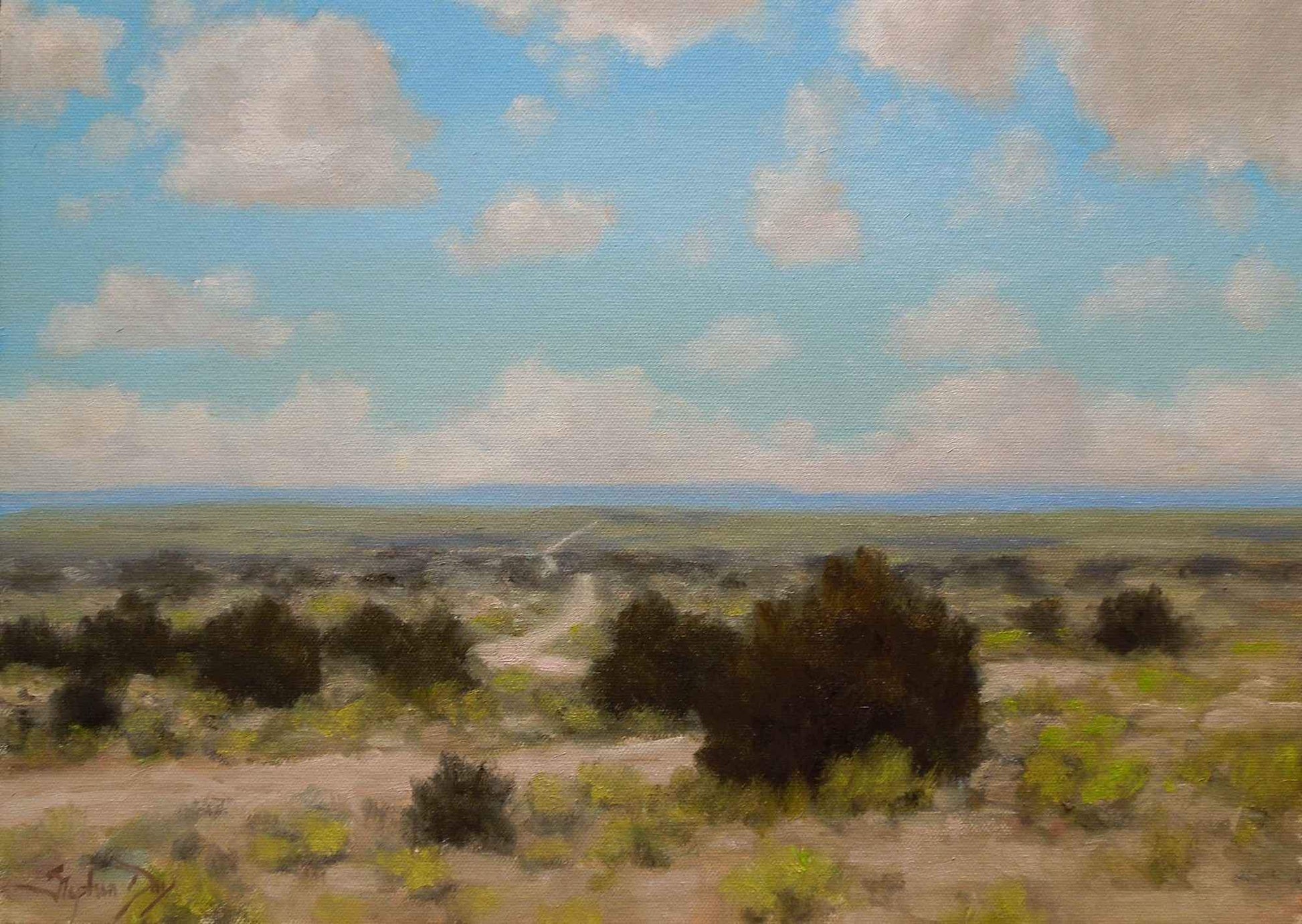 Stephen Day-The Road West-Sorrel Sky Gallery-Painting