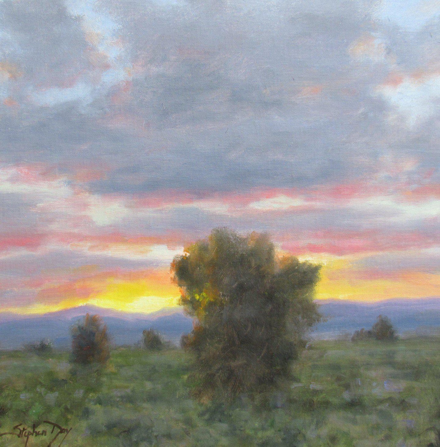 Valley Sunset-Painting-Stephen Day-Sorrel Sky Gallery