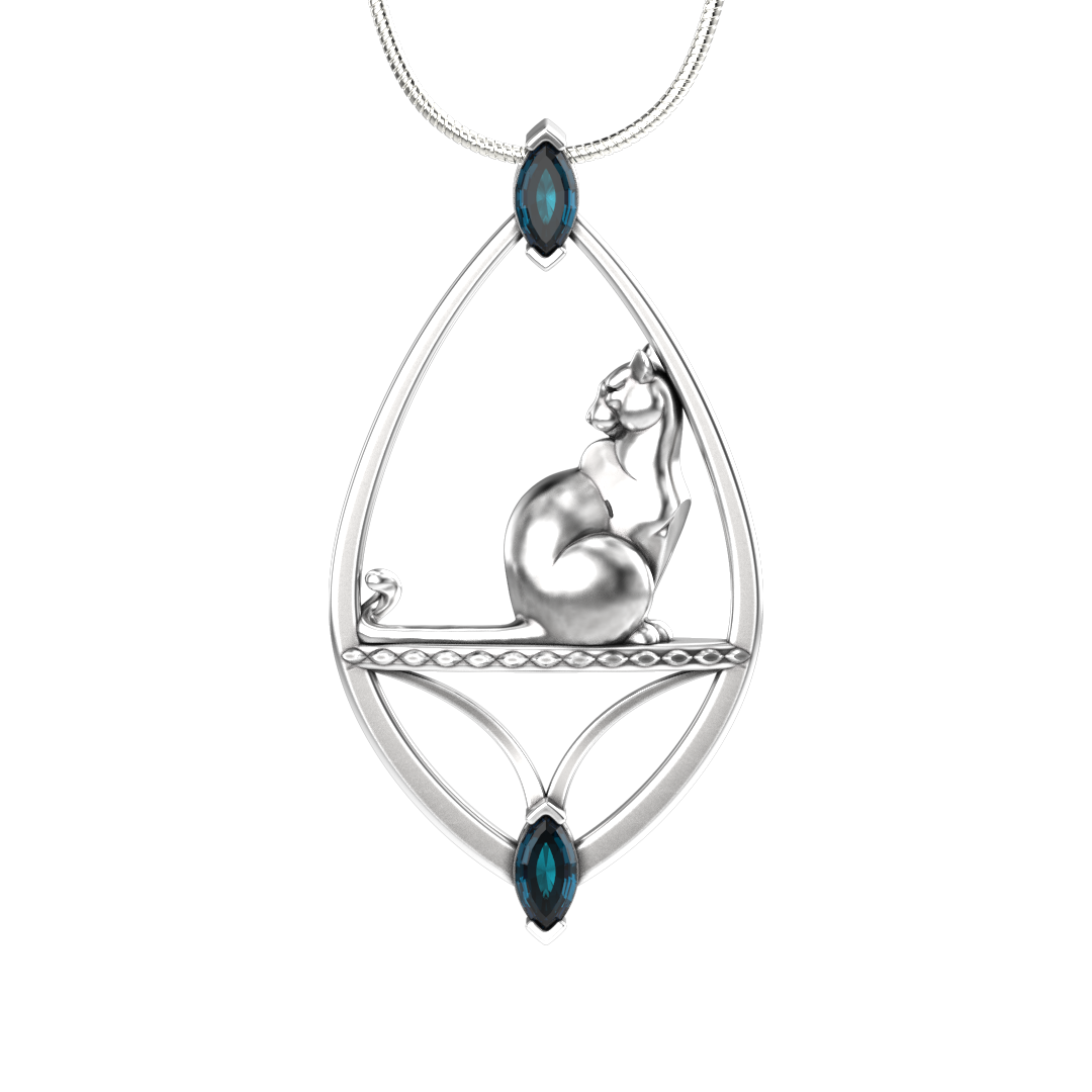 Fe-Lion Pendant-Jewelry-Tim Cherry-Sorrel Sky Gallery