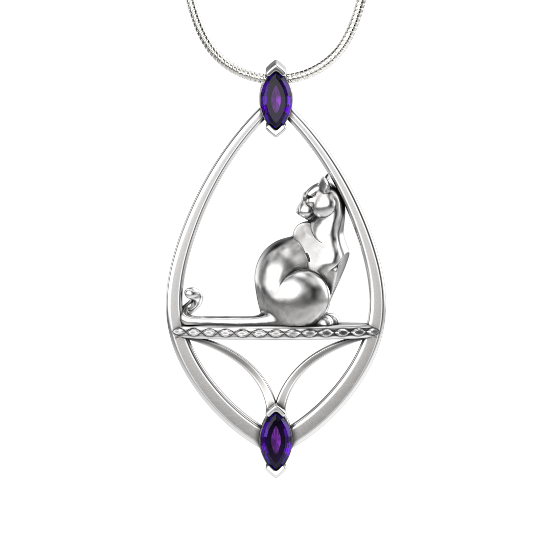 Fe-Lion Pendant | Tim Cherry Fine Jewelry | Sorrel Sky Gallery