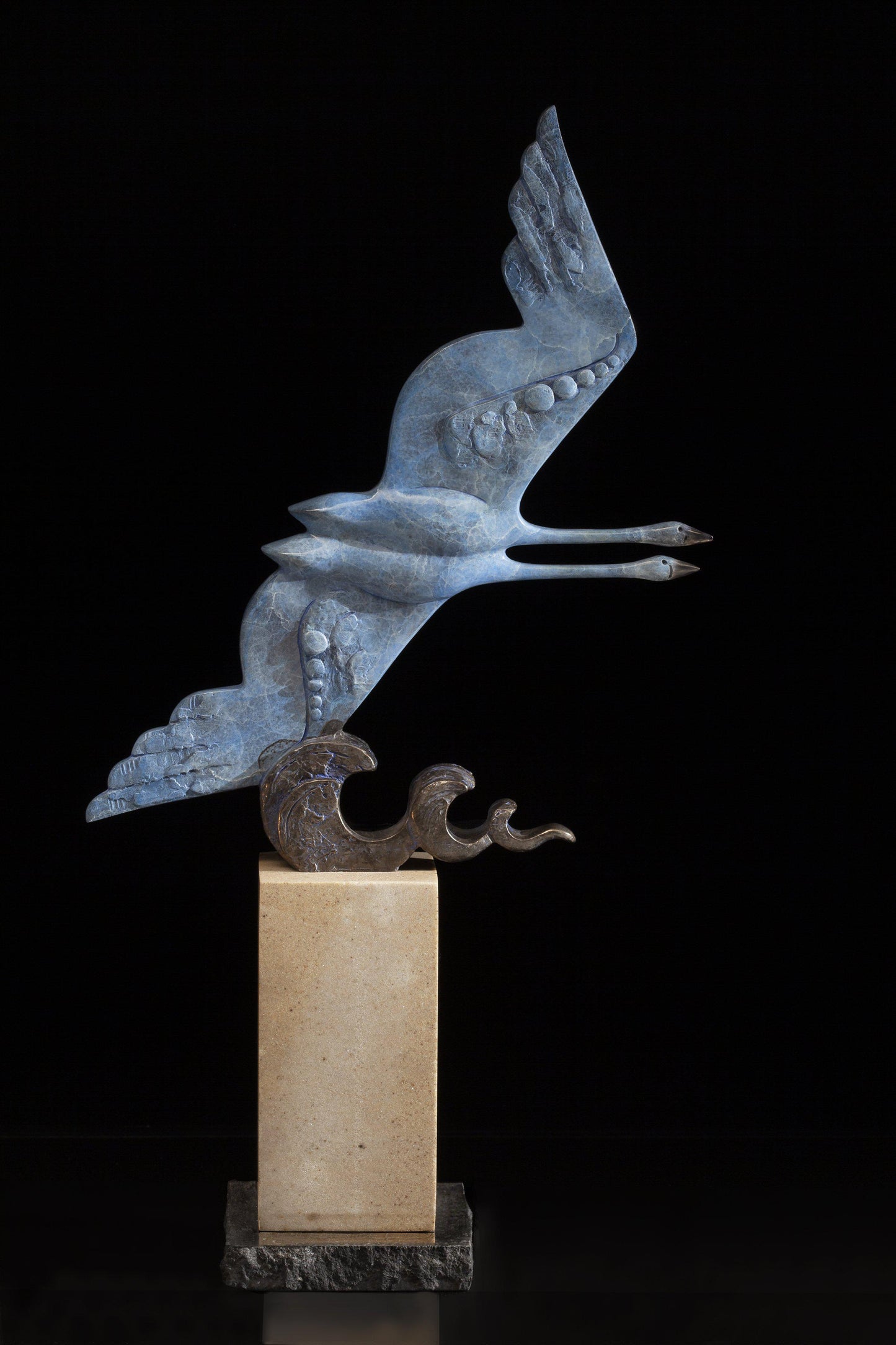 Against the Wind-Sculpture-Tim Cherry-Sorrel Sky Gallery