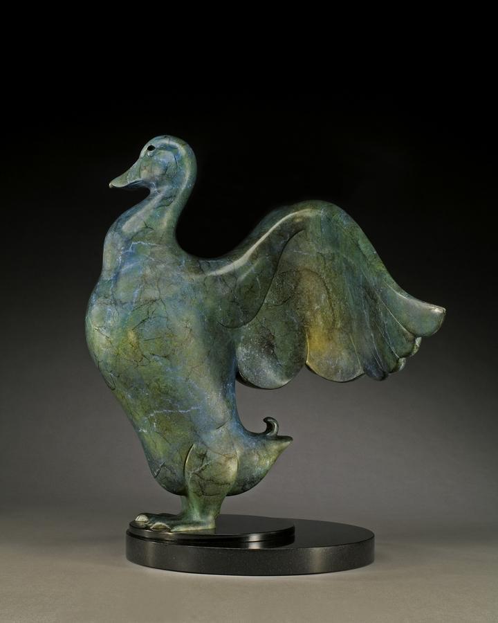 Back Flap-Sculpture-Tim Cherry-Sorrel Sky Gallery
