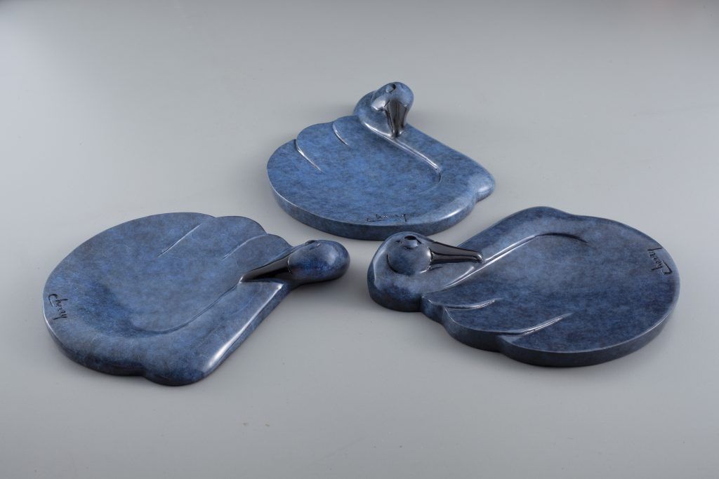 Tranquility Tray – Swan-Sculpture-Tim Cherry-Sorrel Sky Gallery