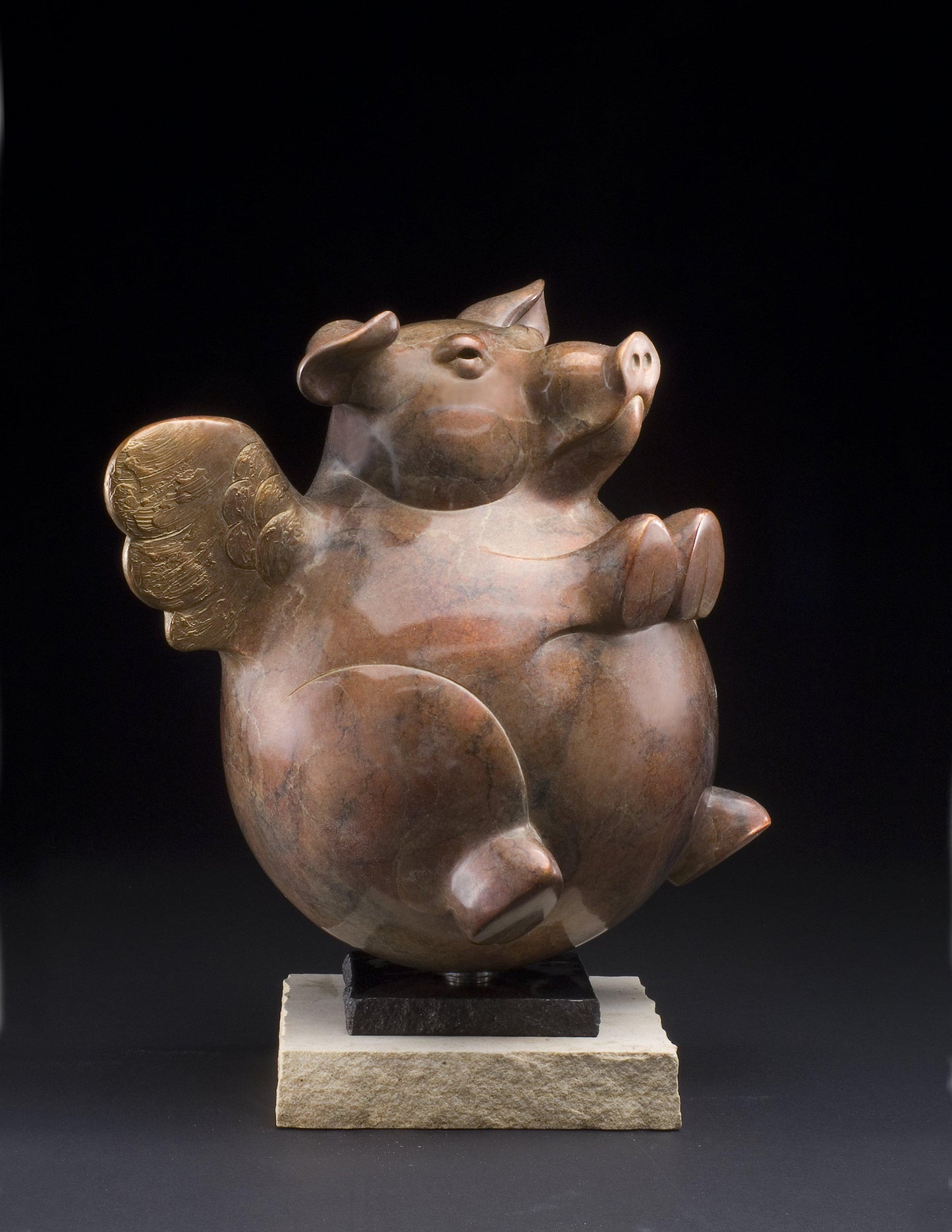 When Pigs Fly-Sculpture-Tim Cherry-Sorrel Sky Gallery