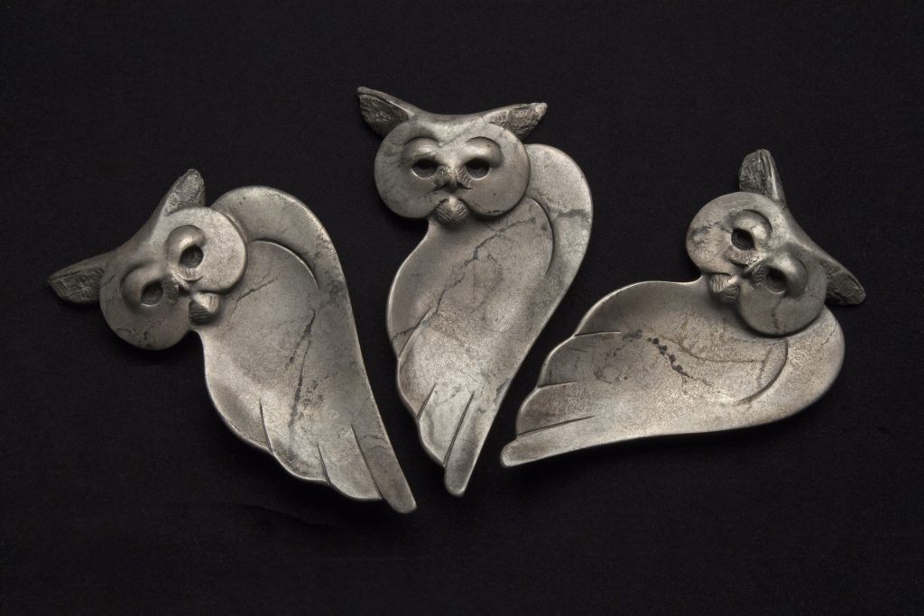 Wisdom – Owl Tray-Sculpture-Tim Cherry-Sorrel Sky Gallery