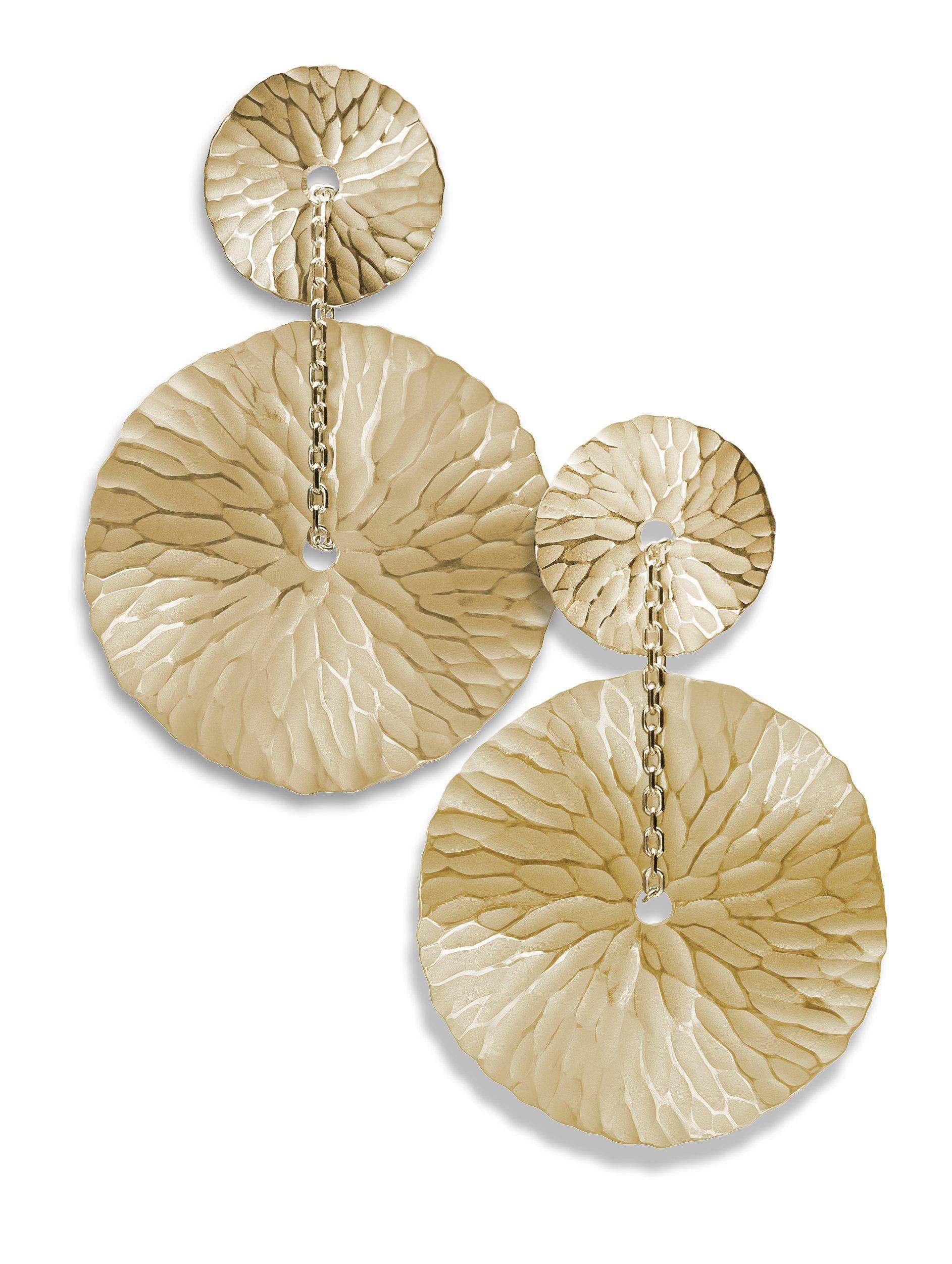 Oasis Medallion Earrings-Jewelry-Toby Pomeroy-Sorrel Sky Gallery