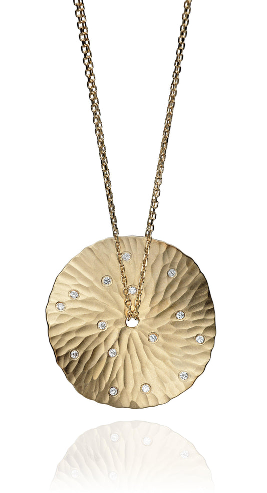 Oasis Mist Medallion Pendant-Jewelry-Toby Pomeroy-Sorrel Sky Gallery