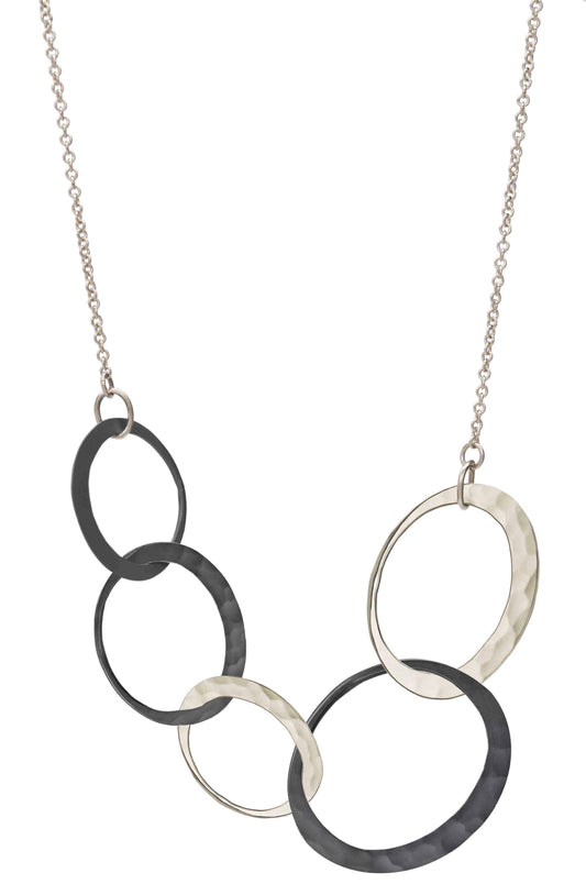 Toby Pomeroy-Petite Eclipse 5-Link Necklace-Sorrel Sky Gallery-Jewelry