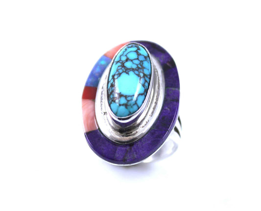 Victor Gabriel-Sorrel Sky Gallery-Jewelry-Nevada Blue Turquoise Ring