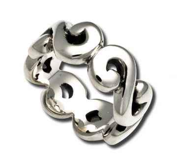 Zina Sterling-Sorrel Sky Gallery-Jewelry-Open Swirl Ring